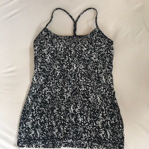 Lululemon power tank with bra support